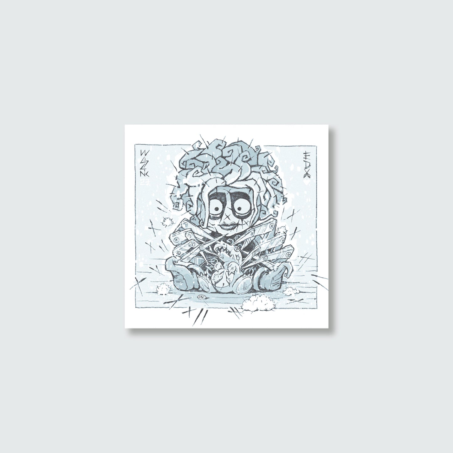 Artprint — Scratchy 15x15