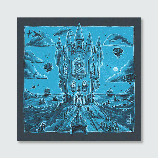 LTD Artprint — Castle 30x30