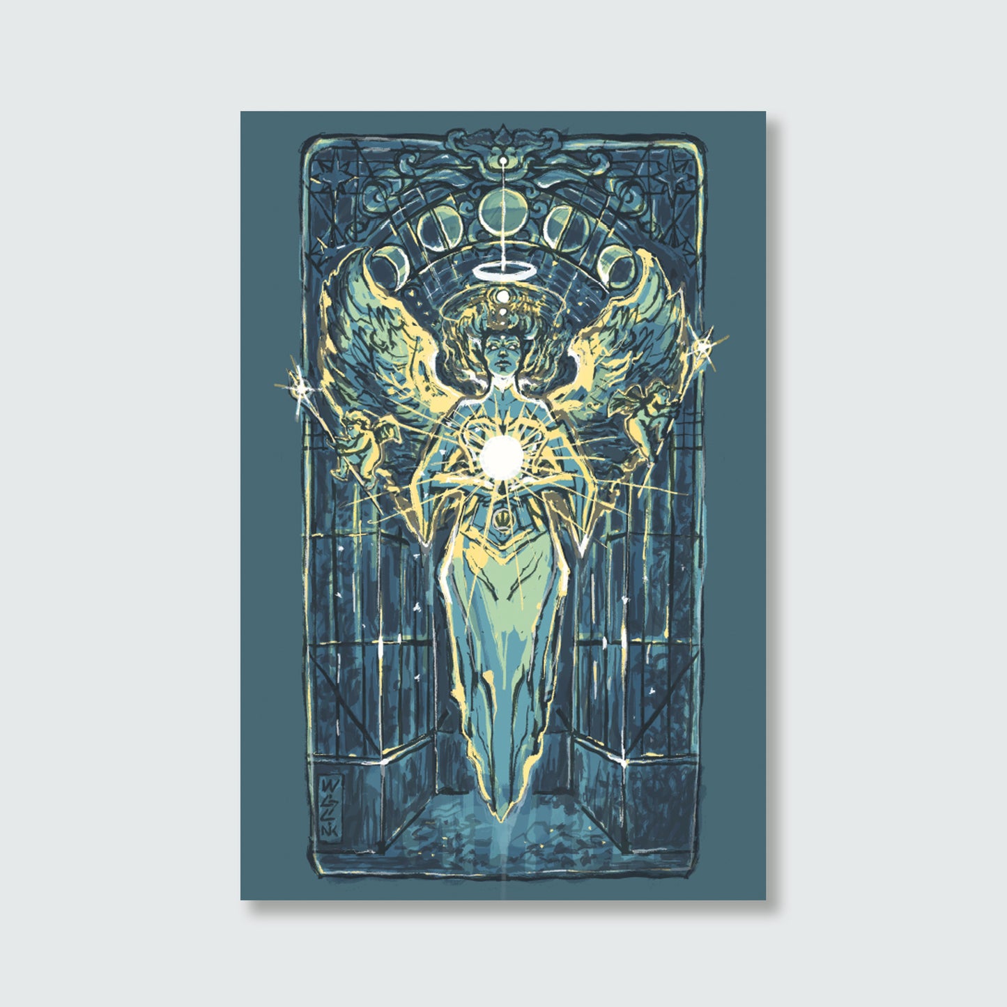 LTD Artprint — Angel 20x30