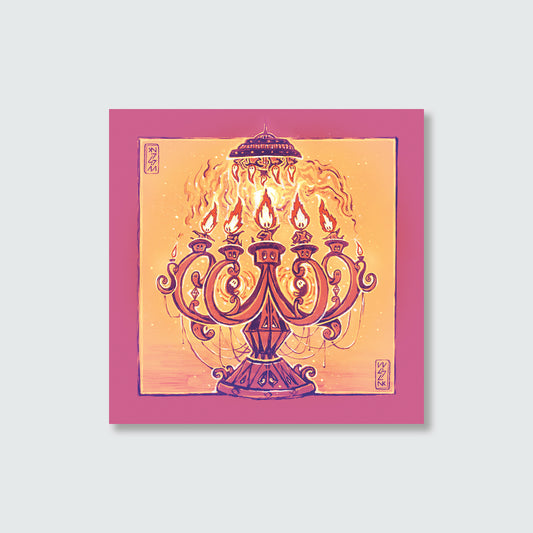 Artprint — Fire 20x20