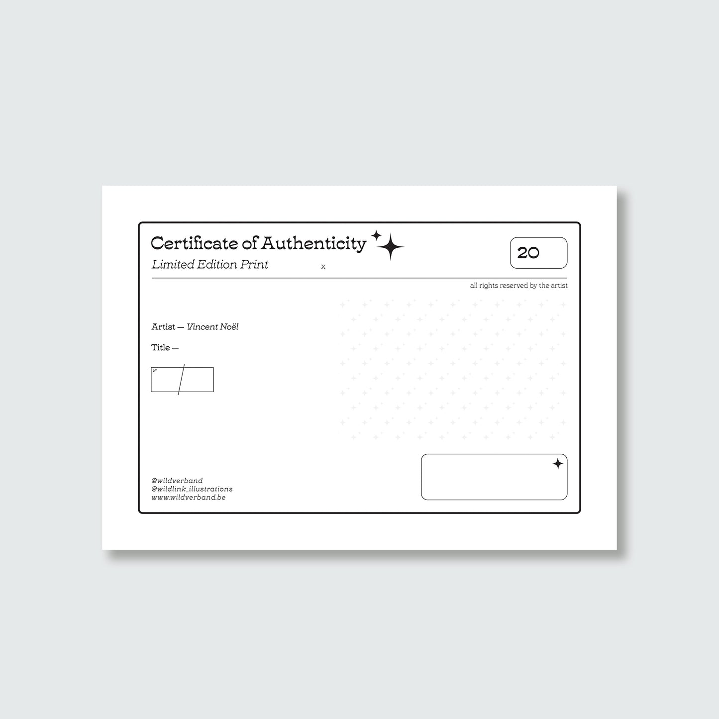 LTD Artprint — Massive 20x30