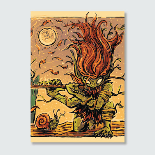 Postcard — Forest Goblin