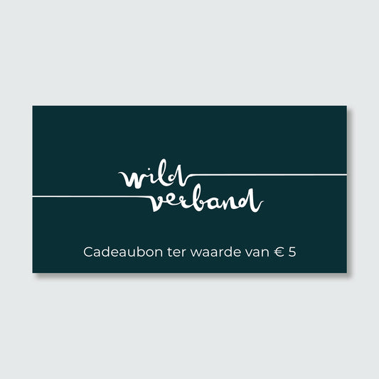 Wildverband — Cadeaubon