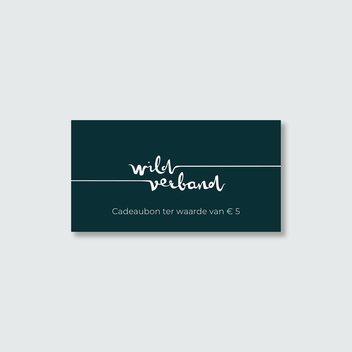 Wildverband — Cadeaubon